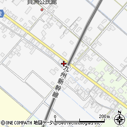 熊本県八代市鏡町貝洲284周辺の地図