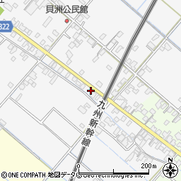 熊本県八代市鏡町貝洲282周辺の地図