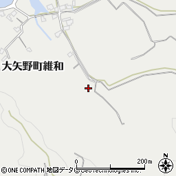 熊本県上天草市大矢野町維和707周辺の地図