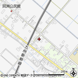 熊本県八代市鏡町貝洲150周辺の地図