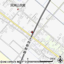 熊本県八代市鏡町貝洲288周辺の地図