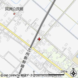 熊本県八代市鏡町貝洲330周辺の地図