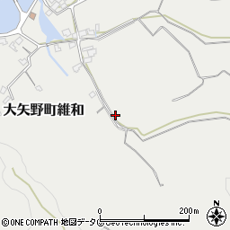 熊本県上天草市大矢野町維和708周辺の地図