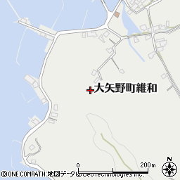 熊本県上天草市大矢野町維和551周辺の地図