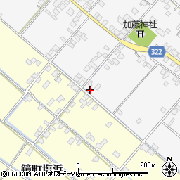 熊本県八代市鏡町貝洲752周辺の地図