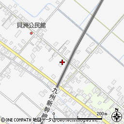 熊本県八代市鏡町貝洲326周辺の地図