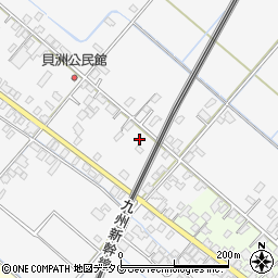 熊本県八代市鏡町貝洲325周辺の地図