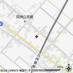 熊本県八代市鏡町貝洲322周辺の地図