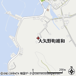 熊本県上天草市大矢野町維和554周辺の地図