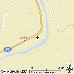 熊本県八代市泉町下岳1306周辺の地図
