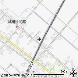 熊本県八代市鏡町貝洲347周辺の地図