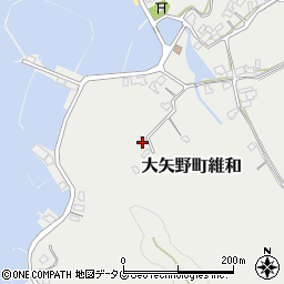 熊本県上天草市大矢野町維和558周辺の地図