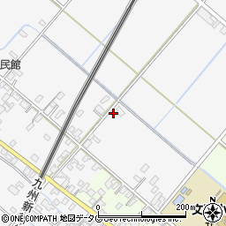 熊本県八代市鏡町貝洲135周辺の地図