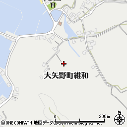熊本県上天草市大矢野町維和561周辺の地図