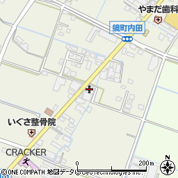 鏡市場周辺の地図