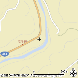 熊本県八代市泉町下岳1303周辺の地図