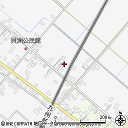 熊本県八代市鏡町貝洲348周辺の地図