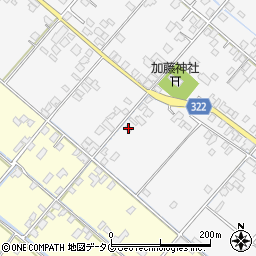 熊本県八代市鏡町貝洲744周辺の地図