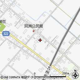 熊本県八代市鏡町貝洲314周辺の地図