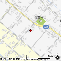 熊本県八代市鏡町貝洲741周辺の地図