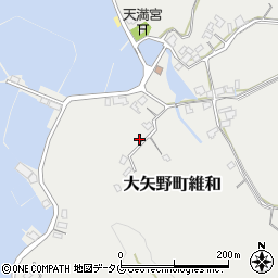 熊本県上天草市大矢野町維和544周辺の地図
