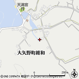 熊本県上天草市大矢野町維和611周辺の地図