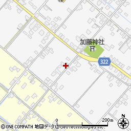 熊本県八代市鏡町貝洲779周辺の地図