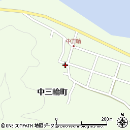 宮崎県延岡市中三輪町2206周辺の地図