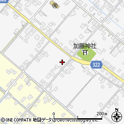 熊本県八代市鏡町貝洲782周辺の地図