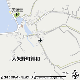 熊本県上天草市大矢野町維和1266周辺の地図