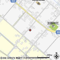 熊本県八代市鏡町貝洲768周辺の地図