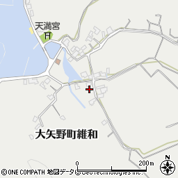熊本県上天草市大矢野町維和612-5周辺の地図