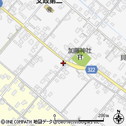 熊本県八代市鏡町貝洲787周辺の地図