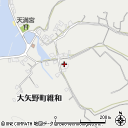 熊本県上天草市大矢野町維和1267周辺の地図