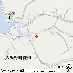 熊本県上天草市大矢野町維和1258周辺の地図