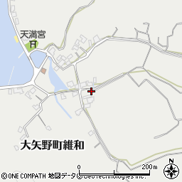 熊本県上天草市大矢野町維和1268周辺の地図