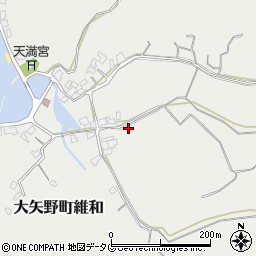 熊本県上天草市大矢野町維和1269周辺の地図