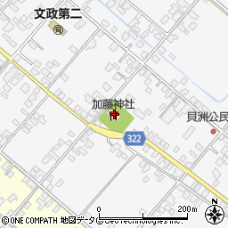 熊本県八代市鏡町貝洲699周辺の地図