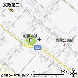 熊本県八代市鏡町貝洲694周辺の地図