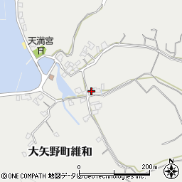 熊本県上天草市大矢野町維和1295周辺の地図