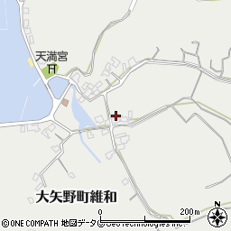 熊本県上天草市大矢野町維和1293周辺の地図