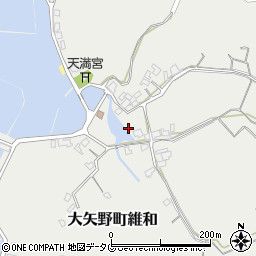 熊本県上天草市大矢野町維和1299周辺の地図
