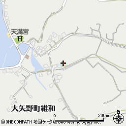 熊本県上天草市大矢野町維和1288周辺の地図