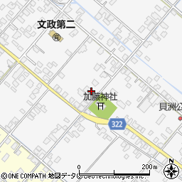 熊本県八代市鏡町貝洲801周辺の地図