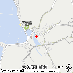熊本県上天草市大矢野町維和1298周辺の地図