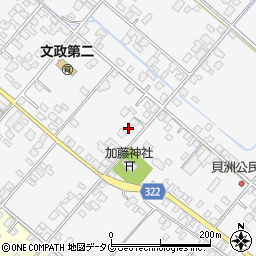 熊本県八代市鏡町貝洲812周辺の地図