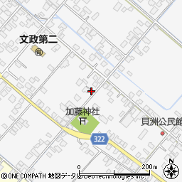 熊本県八代市鏡町貝洲814周辺の地図