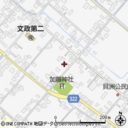 熊本県八代市鏡町貝洲813周辺の地図