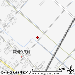 熊本県八代市鏡町貝洲572周辺の地図