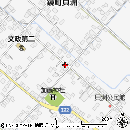 熊本県八代市鏡町貝洲815周辺の地図